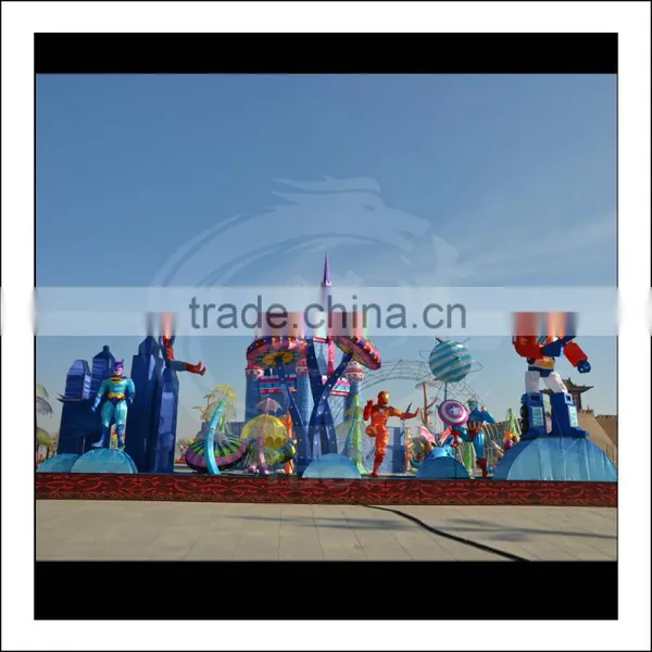 in Amusement Park Spiderman Lantern Decoration photo-2
