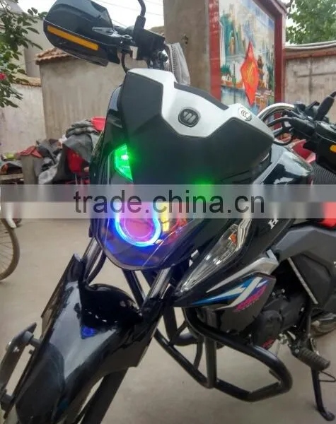 WEIKEN 15W Black Moto Motorcycle Bullet Led Headlight/ Motorcycle Spar Accessories photo-6
