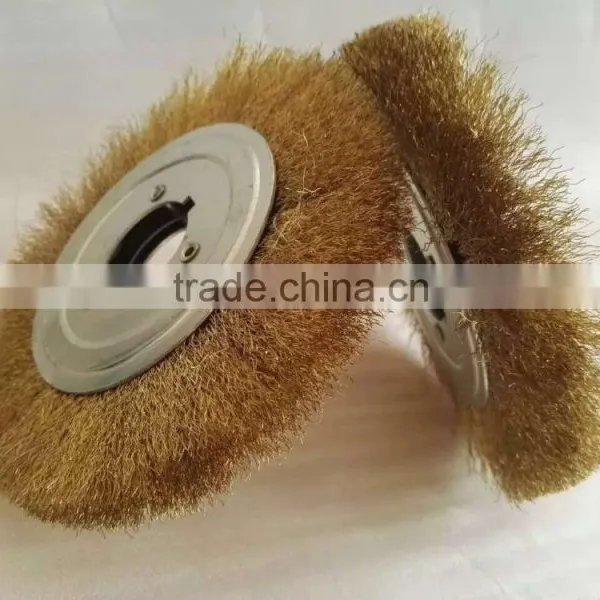 Crimped Circular Steel Wire Brush photo-5
