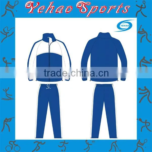 Custom Sublimation Track Suit Wholesale Polyester Tracksuit photo-6