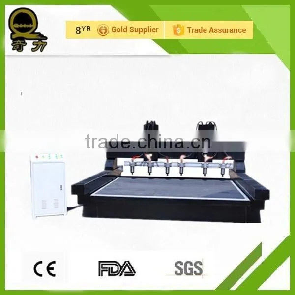 QL-1218 Made in China Factory Price Cnc Marble Stone Cutting Machine/wheel Polishing Machine photo-5
