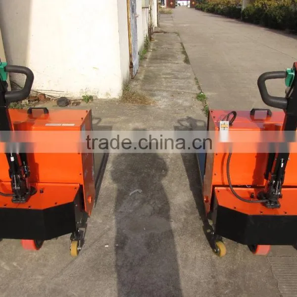 1200kg Small Semi Electric Hydraulic Pallet Forklift Truck photo-4