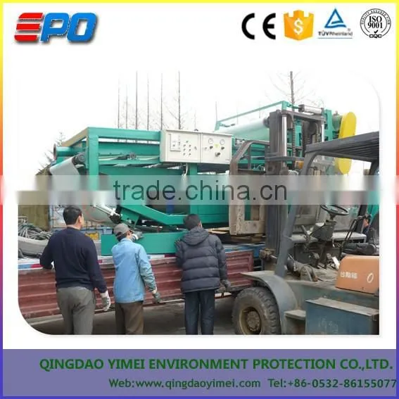 High efficiency filter press sludge dewatering