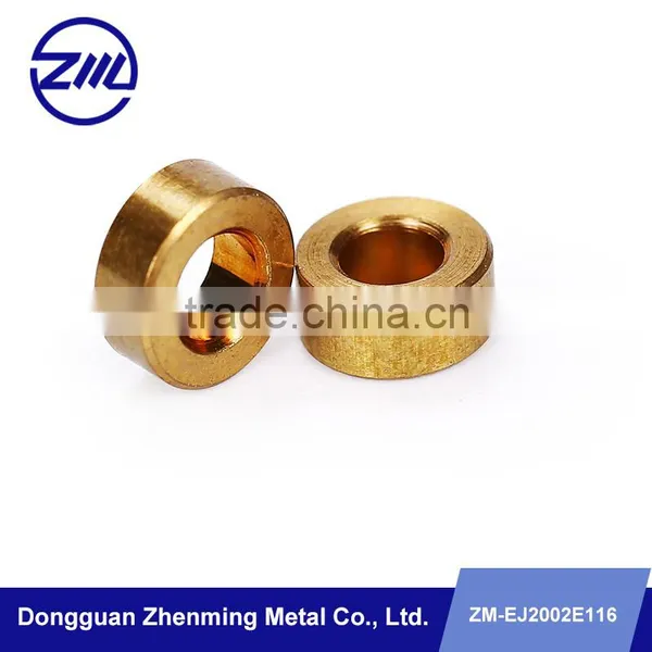 Short Brass Bushings Machine Center Use Metal Sleeve