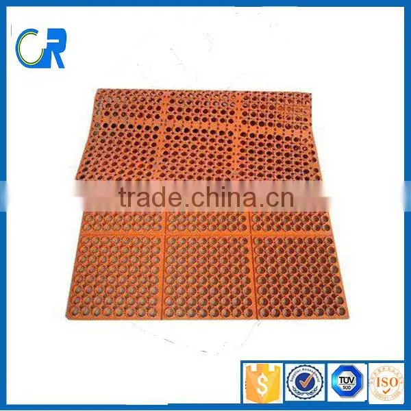 Promotion factory original cheap outdoor decorative rubber flooring with high quality
