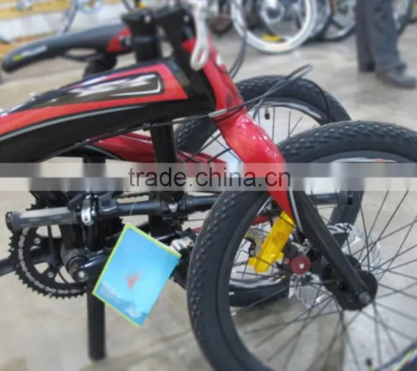 14" 16" 20" Single Speed Disc Brake Alloy Foldable Folded Folding Bicycle photo-4