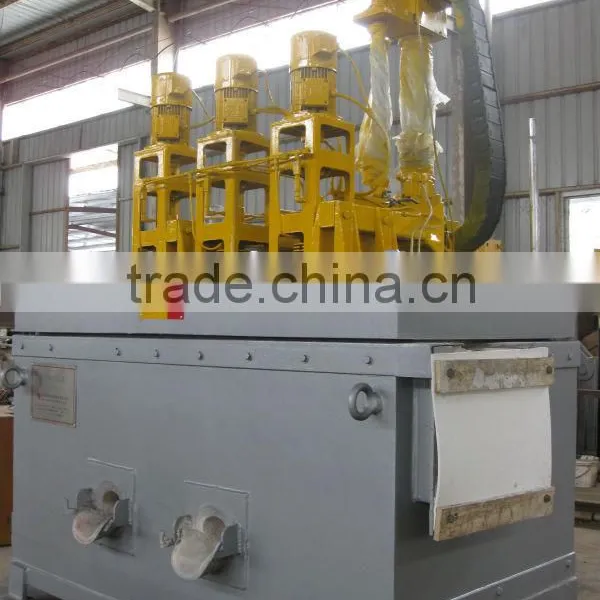 3 Rotors In-line Molten Aluminium Degasser