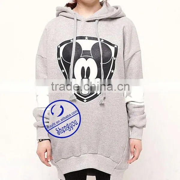 2015 Cheap Womens Printed Custom Pullover Hoody for OEM Service photo-6
