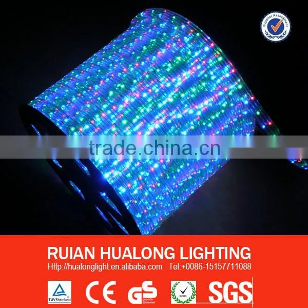 230V Led Flat 3 Wires 2Line Rope Light photo-4