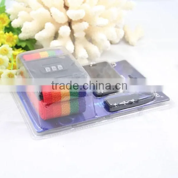 2015 Hot Sale New Products Wholesale Price Combination Luggae Strap With Tags photo-2