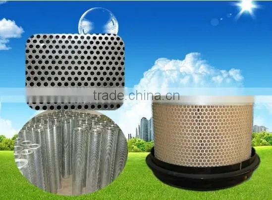 Aluminum Decorative Perforated Metal Sheet / Punched Metal Mesh photo-2