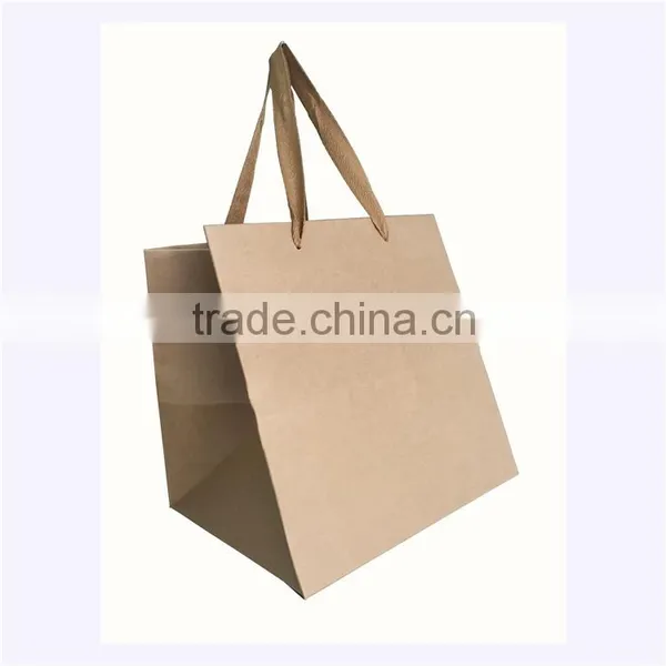 Custom Design Eco-friendly Shopping Kraft Paper Bag photo-6