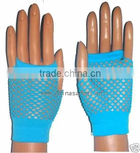 Wrist Fishnet Gloves Party Fancy Dress Bride Glove photo-4