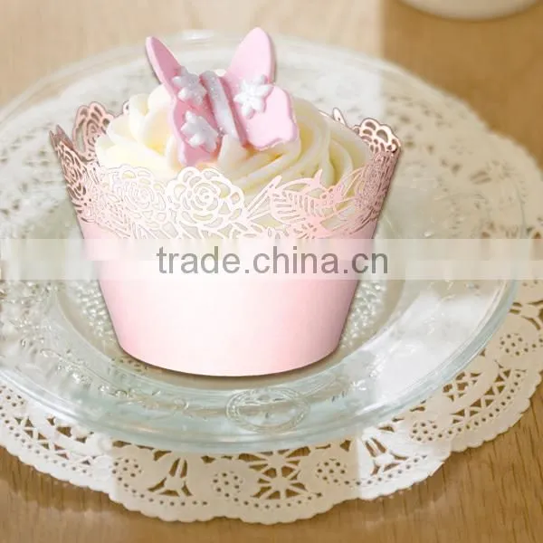 Rose Baking Cups for Cupcakes Cake Decorating Paper for Weddings photo-3