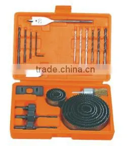 28Pcs High Carbon Steel Hole Saws Kit
