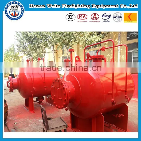 Pressure Type Proportion Device Foam Bladder Tank Vertical Made in China Weite photo-4