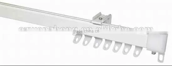 Speedy Fineline Curtain Rail Track White