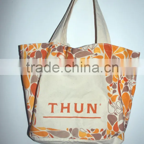 Hot Sale Factory Low Price 100% Cotton Shopping Bag Standard Size Canvas Tote Bag photo-2