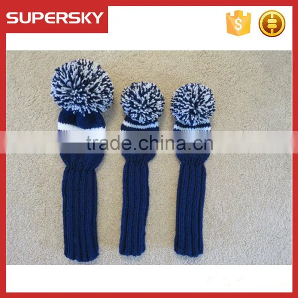 F554 Custom Crochet Golf Club Driver Headcover Sports Accessories photo-2