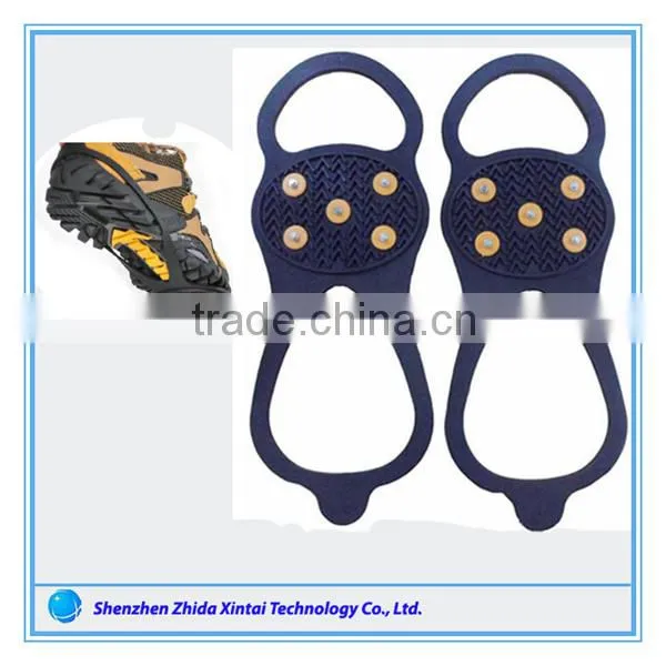 Good Quality 5 Spikes Anti-slip Snow Ice Cleats for Shoes photo-4
