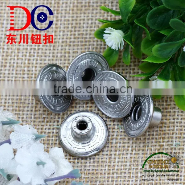 Perfect High Quality Metal Tack Button Jeans Button for Women and Men's Jeans Wear photo-3