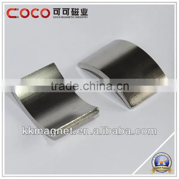 N35 Neodymium Magnet Strong Motor Segment Magnet NdFeB Permanent Magnet For DC AC Motor Servo Motor Brushless Motor