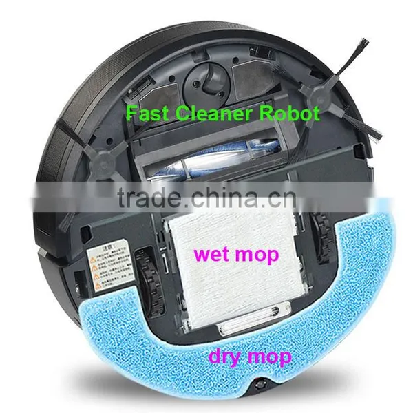 Newest WIFI Smartphone App Control Wet and Dry Mopping Robot Tolmuimeja / Hoover Vacuum Cleaner photo-6