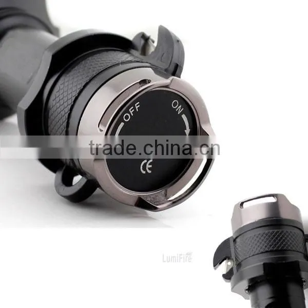 1158 New Design!! XM-L T6 LED Ultra Power Aluminum Torch Light With Hammer and Belt Cutter photo-6