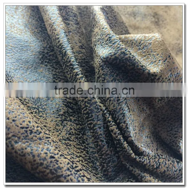 Bronzing Tricot Suede Bonded With T/C Suede Sofa Fabric photo-3