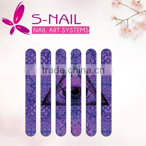 Good quality eva nail file custom printed disposable nail file                        
                                                Quality Choice