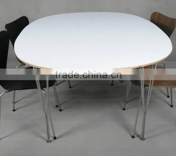 Office Furniture Wood Super Elliptical Table photo-3