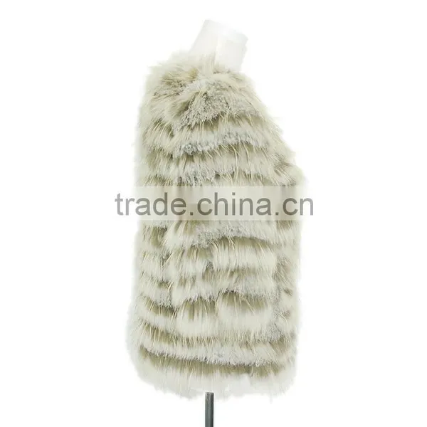 Luxury Natural Raccoon Fur 100% Real Fur Coat For Fashion Girls Lady Winter KZ14134 photo-2