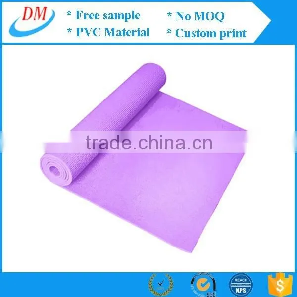 New Arrival Woven Plain Lightweight Pvc Yoga Mat photo-2