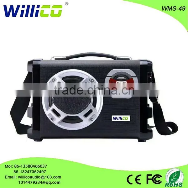 Mini Portable FM Speakers Bluetooth Speaker With Rechargeable Battery photo-6