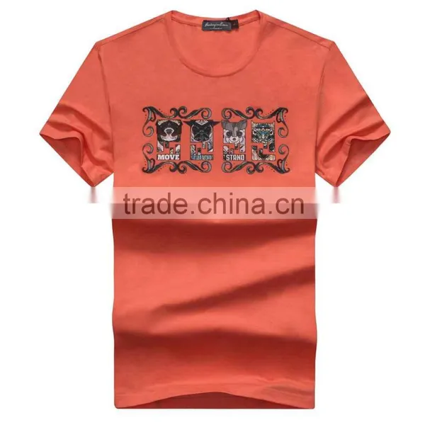 2016 High Quality Custom t Shirt Printing OEM Plain Mens All Color Shirt Classic Collar New Design t Shirt photo-2