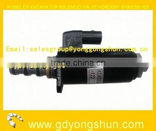 KOBELCO EXCAVATOR SOLENOID VALVE KDRDE5K-31/30C50-122