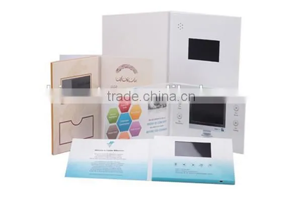 Golden Member Customize 7'' Tft Video Book For Promotion And Advertising photo-6
