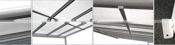 Wide White Sunrooms & Aluminum Polycarbonate Pergola photo-3