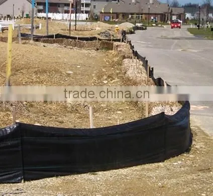 Silt Fence pp Woven Geotextile Weed Control Mat photo-3