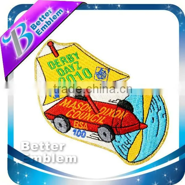 Embroidered Dinosaurs Patch Custom Sheriff Badge photo-4