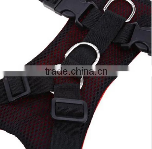 Pet Vehicle Safety Seat Belt Adjustable Dog Leash Collar Chest Harness / Pet Car Seat Belt photo-4