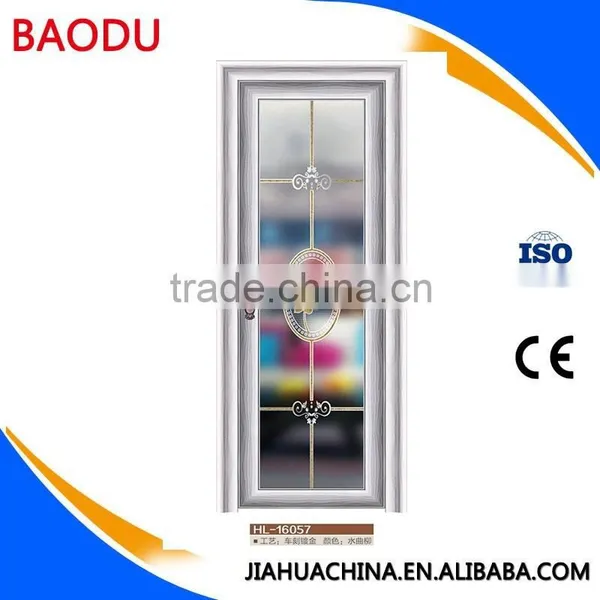 Top Brand Glass Interior Swing Doors Soundproof Aluminum Glass Door photo-3