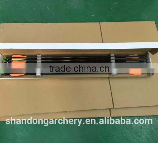 30 Inch Pure Carbon Arrows With Plactic Feather Vane for Sale photo-5