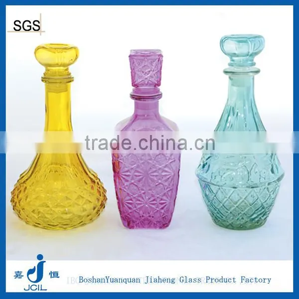 Colored Glass Wine Pot for Vodka photo-2
