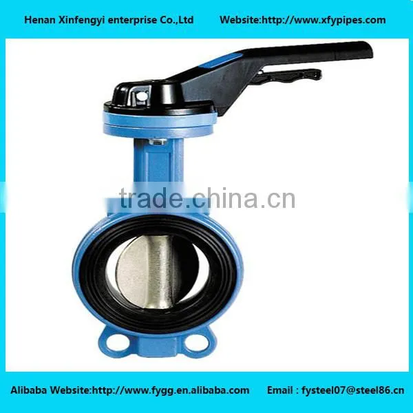 Various Butterfly Valve Type A Manual-Operated Wafer Butterfly Valve photo-4