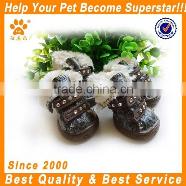 JML 2015 Pet Supply Warm Snow Shoes Rubber Dog Boots photo-5