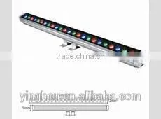 36/24 Pcs LED Wall Washer With Lights Color of Red,green and Blue, by DMX512,IP65 Rating