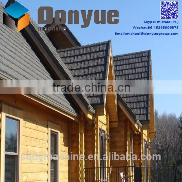 Low Price Colorful Stone Coated Steel Roofing Roofs System Price List photo-6