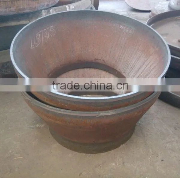 Carbon Steel Cone Dish Head and Conical Head for Concrete Mixing Tank Hopper photo-2