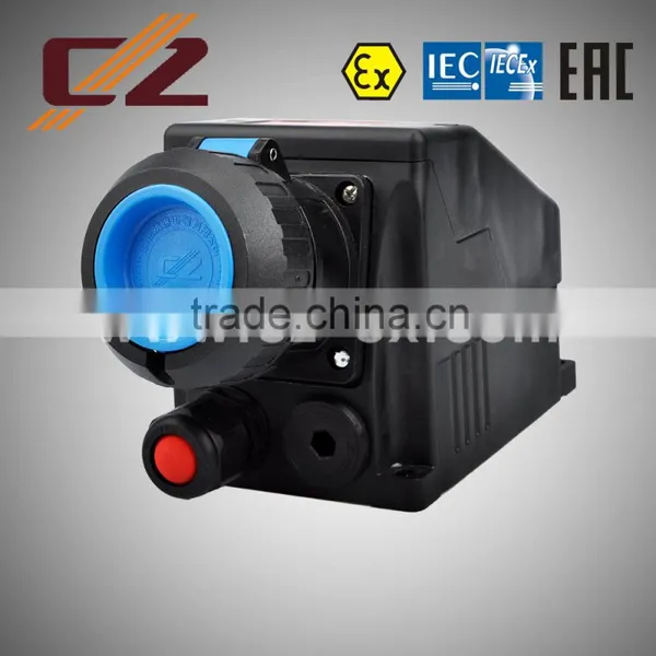16A Full Plastic Explosion-proof Mobile Power Branch Connection Socket Box photo-3